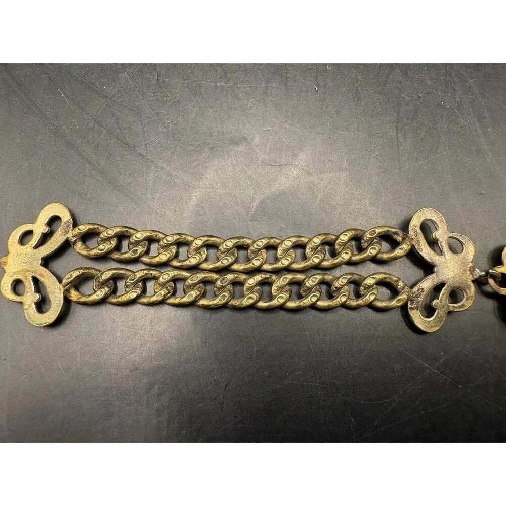 Antique WHB & Co Gold Filled  Watch Chain Fob 4” Beautiful!